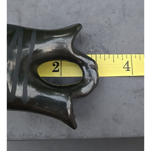 Santa Clara Pottery Matte on Black Wedding Vase P Tafoya 3"h x 3"w Phyllis - Picture 14 of 15